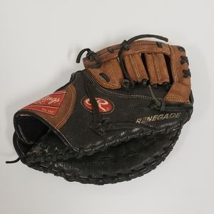RAWLINGS Renegade Baseman's Mitt Right Hand Throw Baseball Glove R115FB